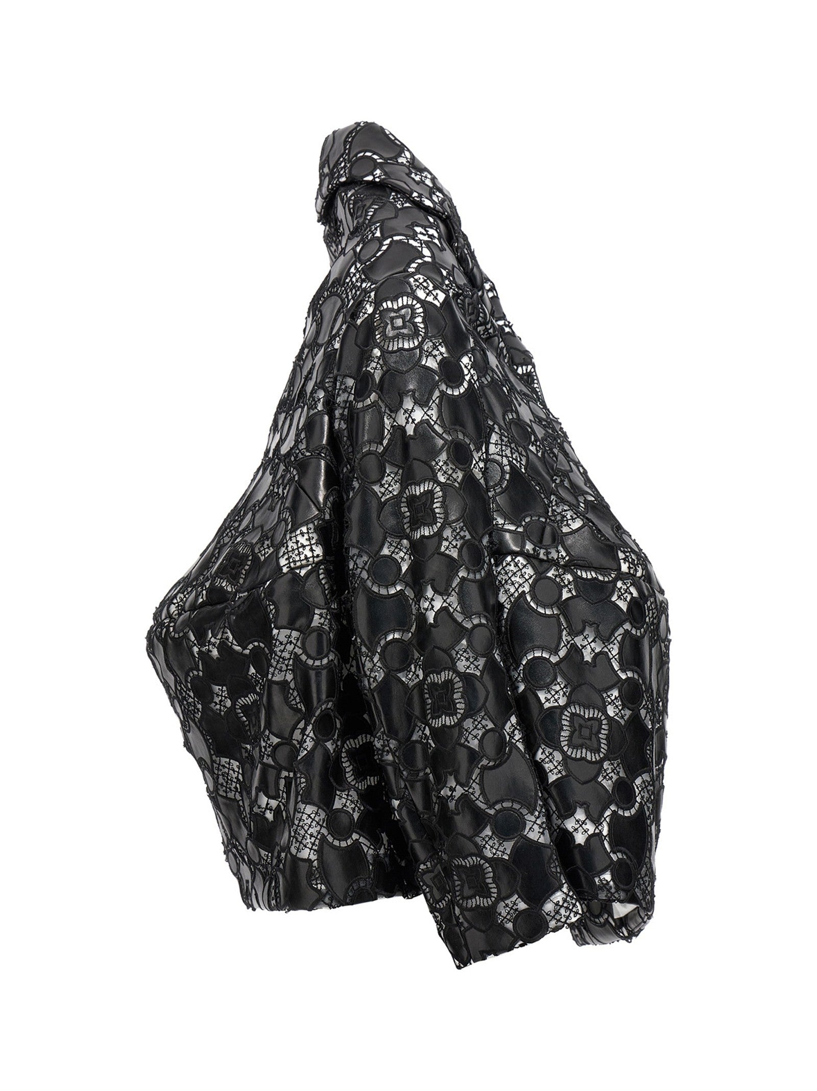 Comme Des Garçons Lace Laser Jacket White