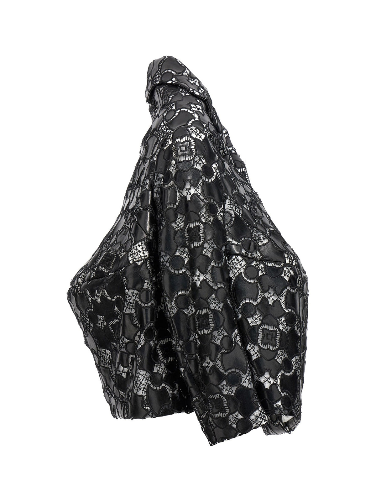 Comme Des Garçons Lace Laser Jacket White, view 3