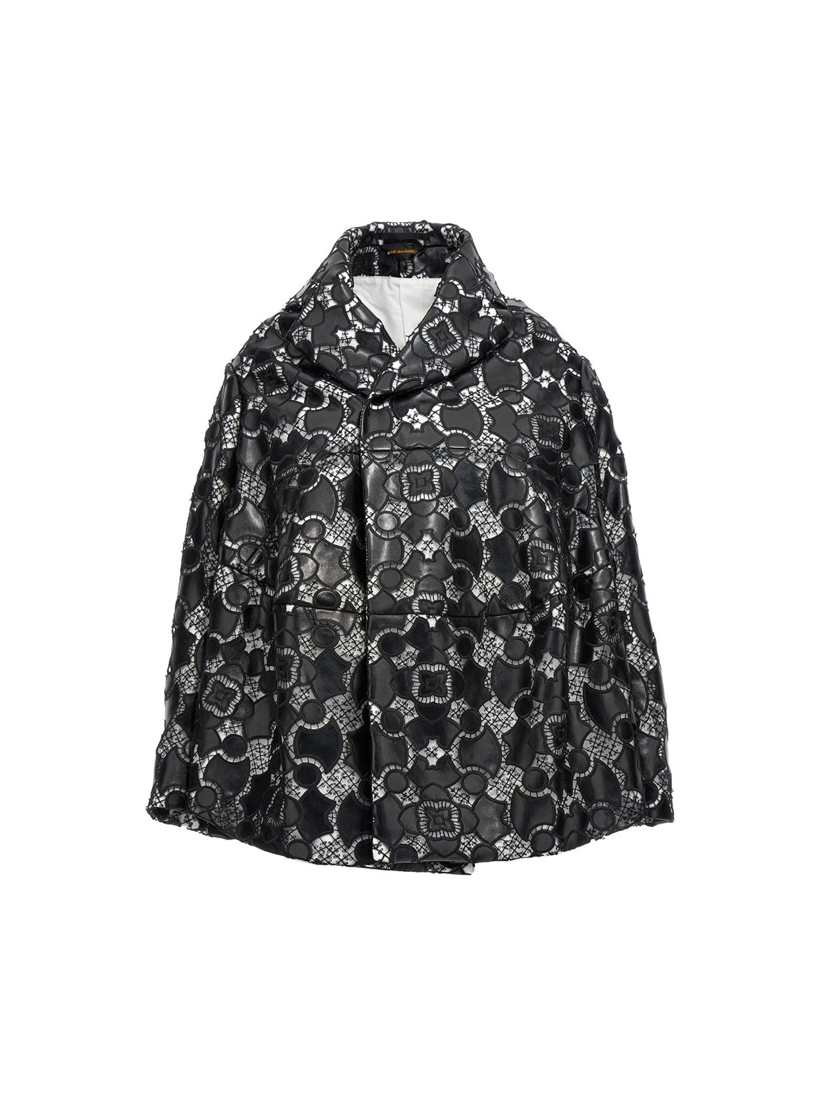 Comme Des Garçons Lace Laser Jacket White