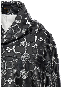 Comme Des Garçons Lace Laser Jacket White