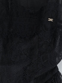 Elisabetta Franchi Women's Lace Mini Dress Black