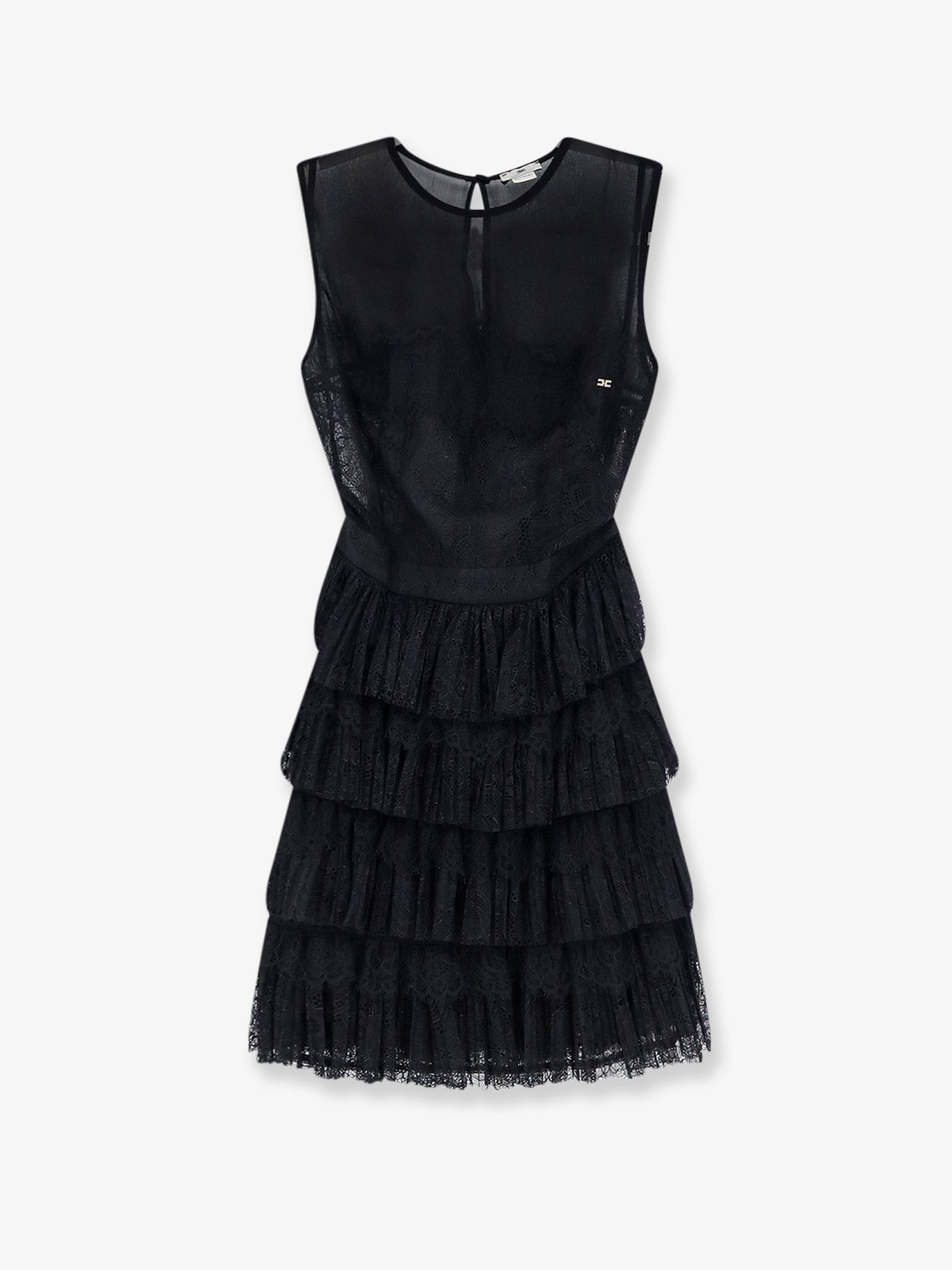 Elisabetta Franchi Women's Lace Mini Dress Black