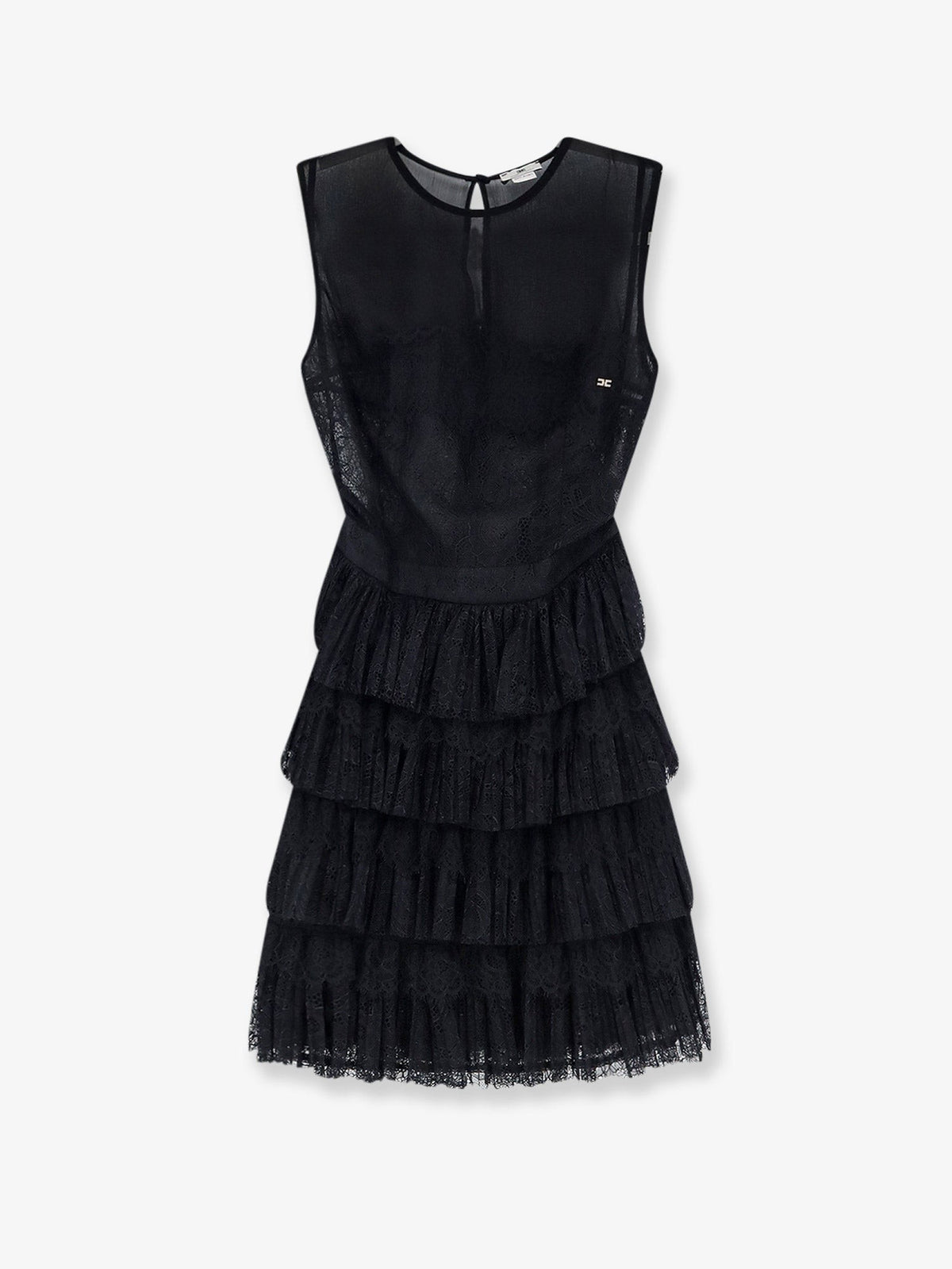 Elisabetta Franchi Women's Lace Mini Dress Black