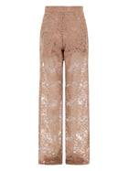 Sportmax Women's Lace Pants Blue, view 2