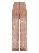 Sportmax Women's Lace Pants Blue