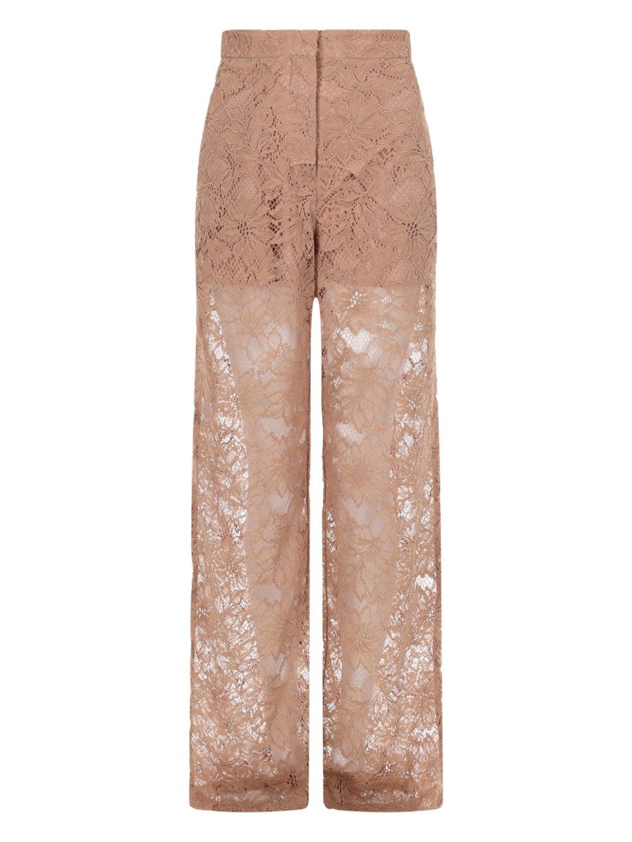Sportmax Women's Lace Pants Blue