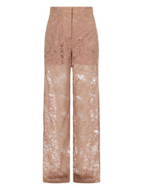 Sportmax Women's Lace Pants Blue