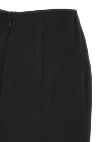 Ermanno Scervino Lace Sheath Skirt Black
