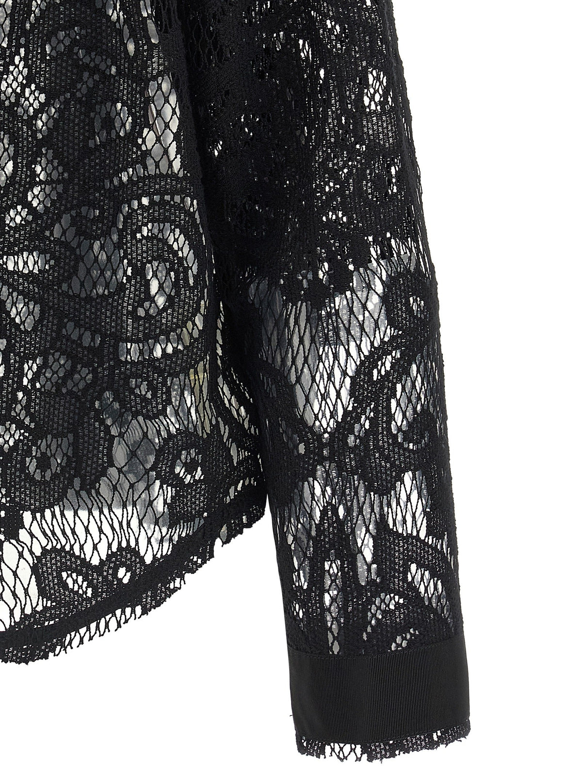 Nude Lucy Lace Shirt Black, view 4