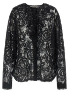 Nude Lucy Lace Shirt Black