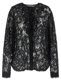 Nude Lucy Lace Shirt Black