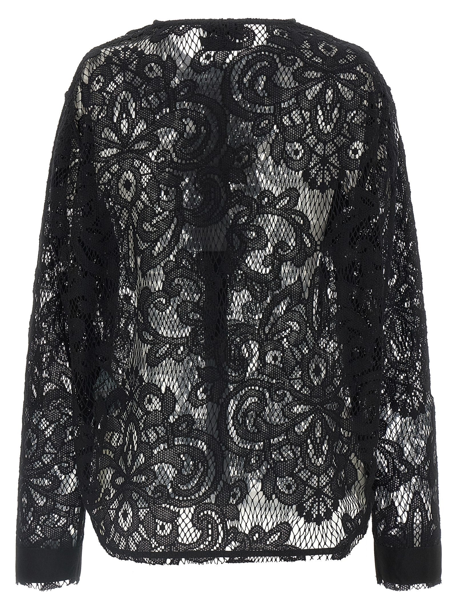 Nude Lucy Lace Shirt Black