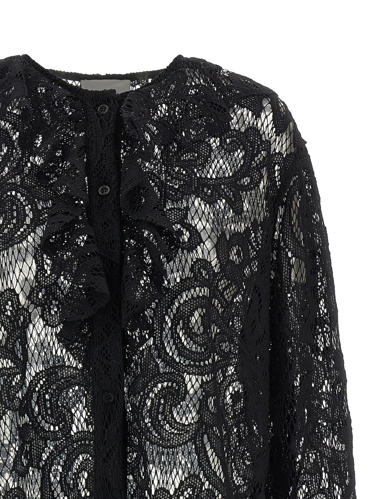 Nude Lucy Lace Shirt Black, view 3