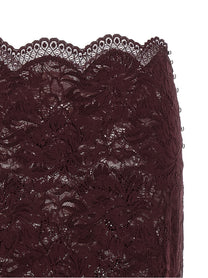 Rabanne Lace Skirt Purple