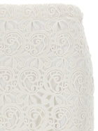 Burberry Lace Skirt White, view 3