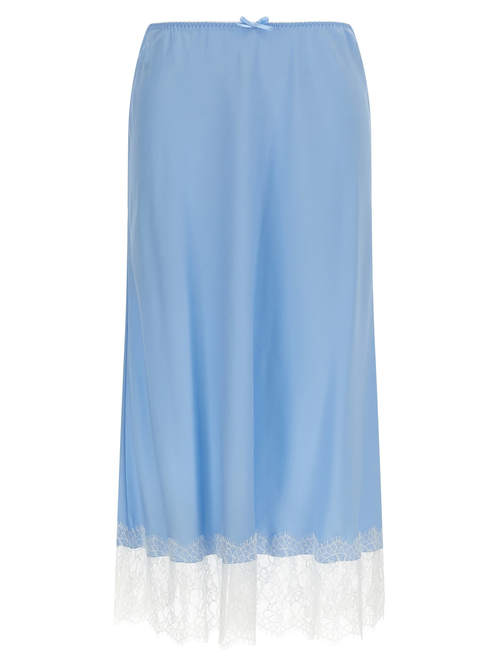 Moschino Lace Skirt Blue