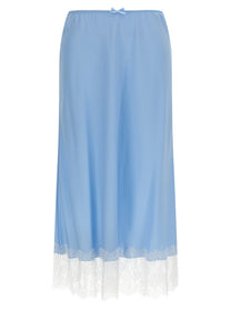 Moschino Lace Skirt Blue