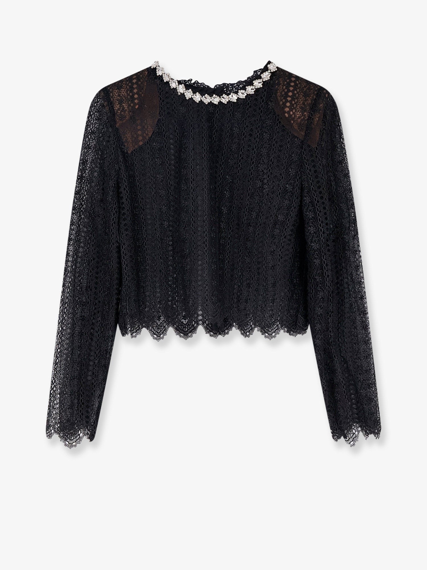 self-portrait Women's Lace Top Black self-portrait