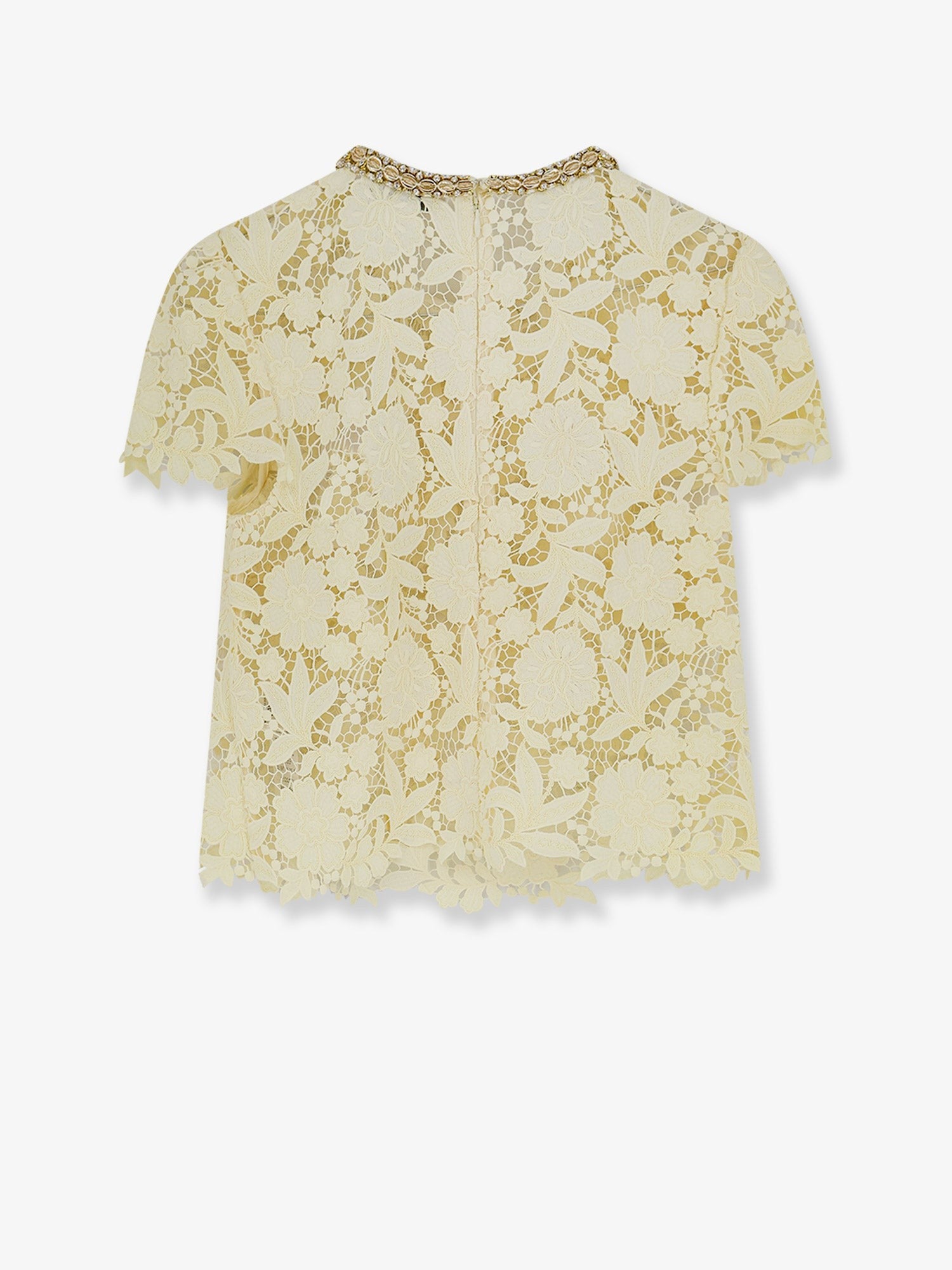 self-portrait Women's Lace Top Yellow
