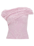 self-portrait Women's Lace Top Blue