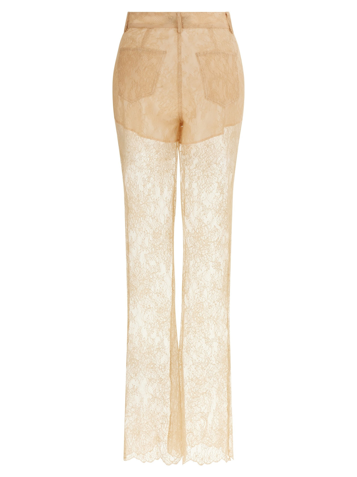 Giuseppe Di Morabito Lace Trousers Blue, view 2