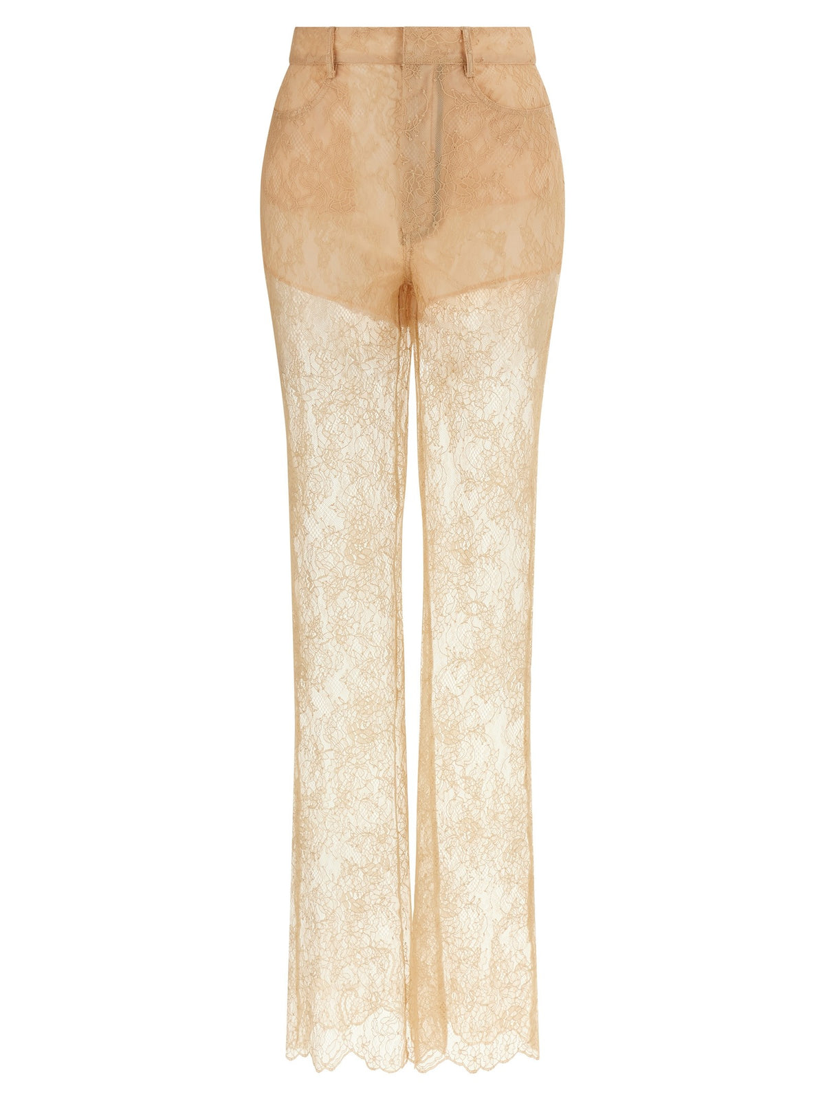 Giuseppe Di Morabito Lace Trousers Blue