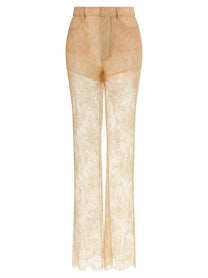 Giuseppe Di Morabito Lace Trousers Blue