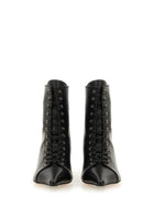 Aeyde Women's Lace up Boot Trixi Black, view 4