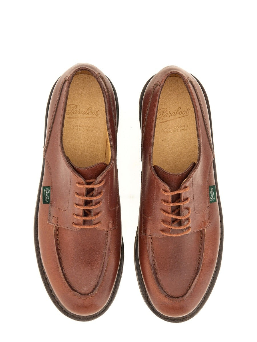 Paraboot Men's Lace up Chambord Brown Paraboot