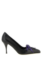 PRADA Lace up Pumps Black