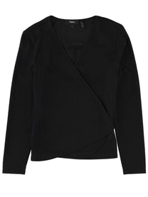 Theory Women's Lace up Shirt Black