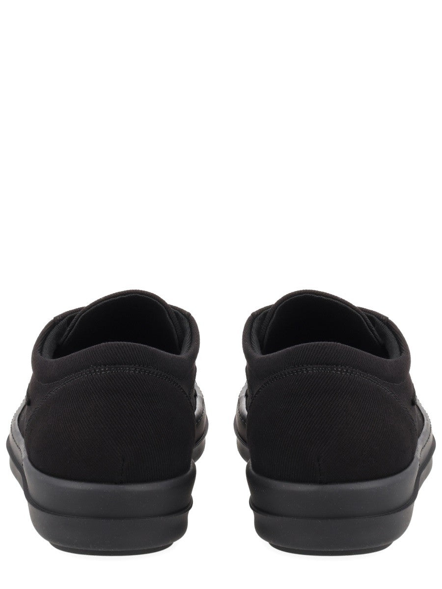 DRKSHDW Men's Laceless Vintage Sneaks Sneaker Black