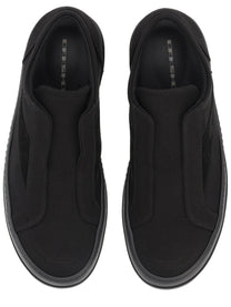 DRKSHDW Men's Laceless Vintage Sneaks Sneaker Black