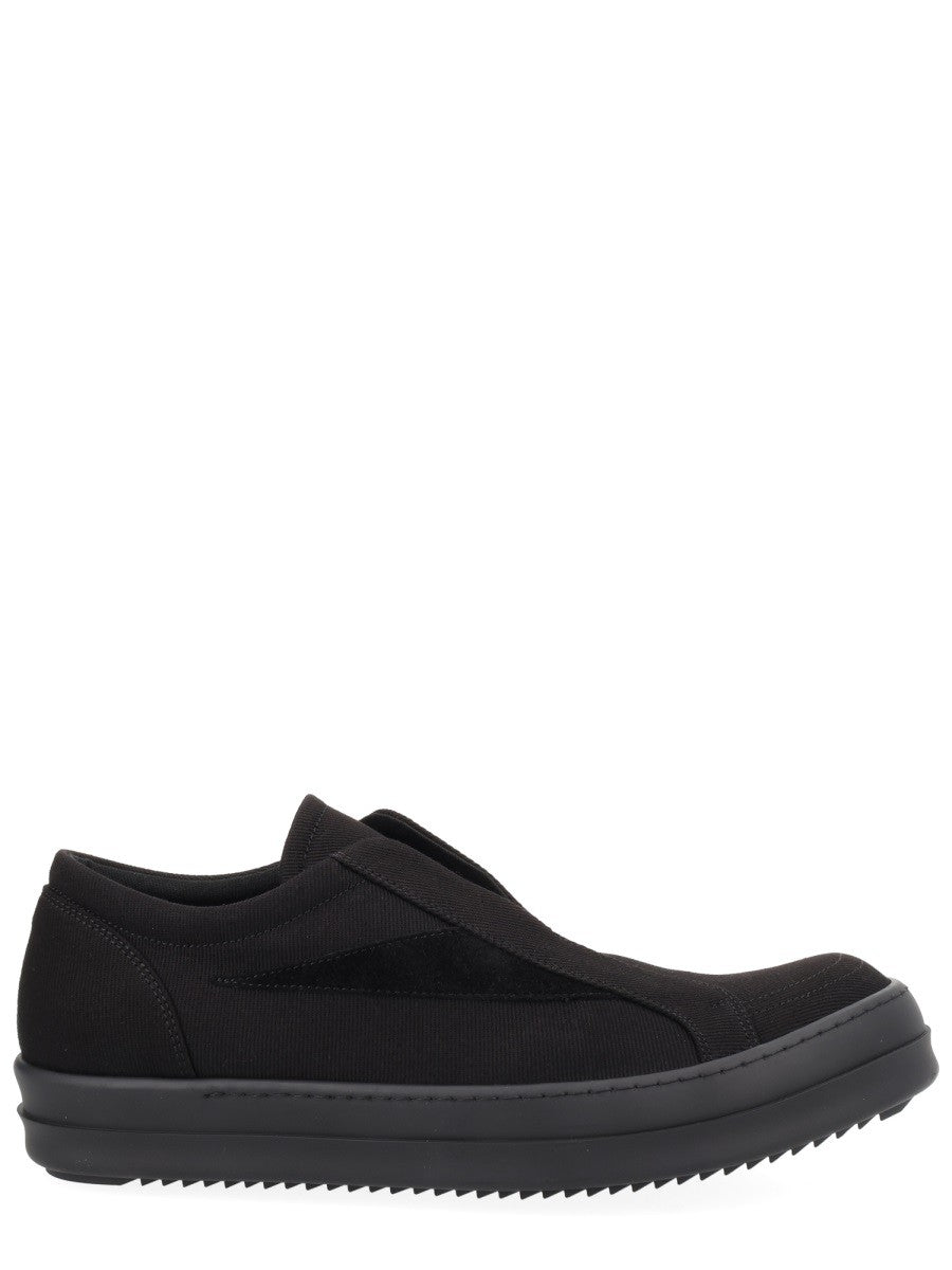DRKSHDW Men's Laceless Vintage Sneaks Sneaker Black