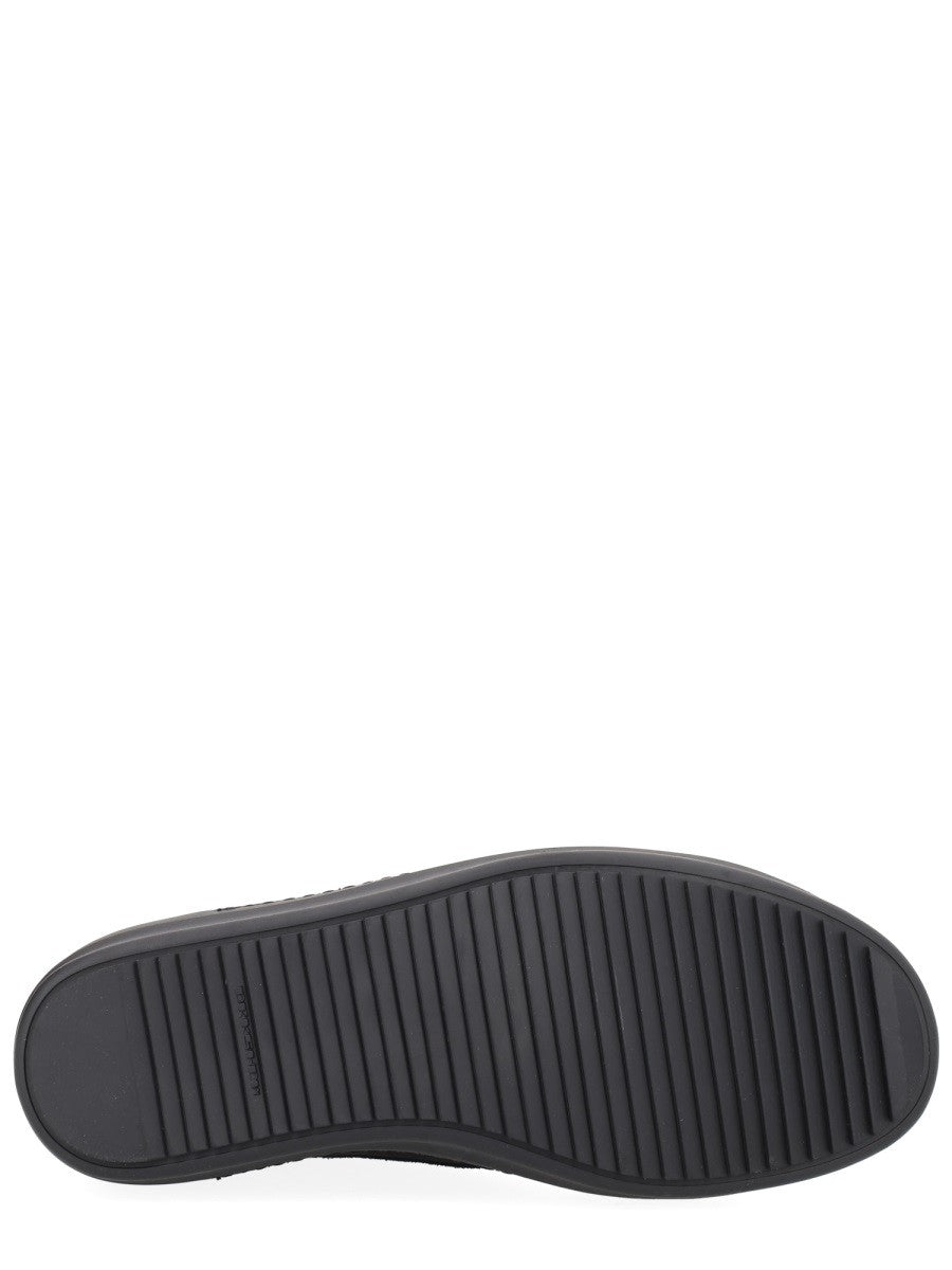 DRKSHDW Men's Laceless Vintage Sneaks Sneaker Black