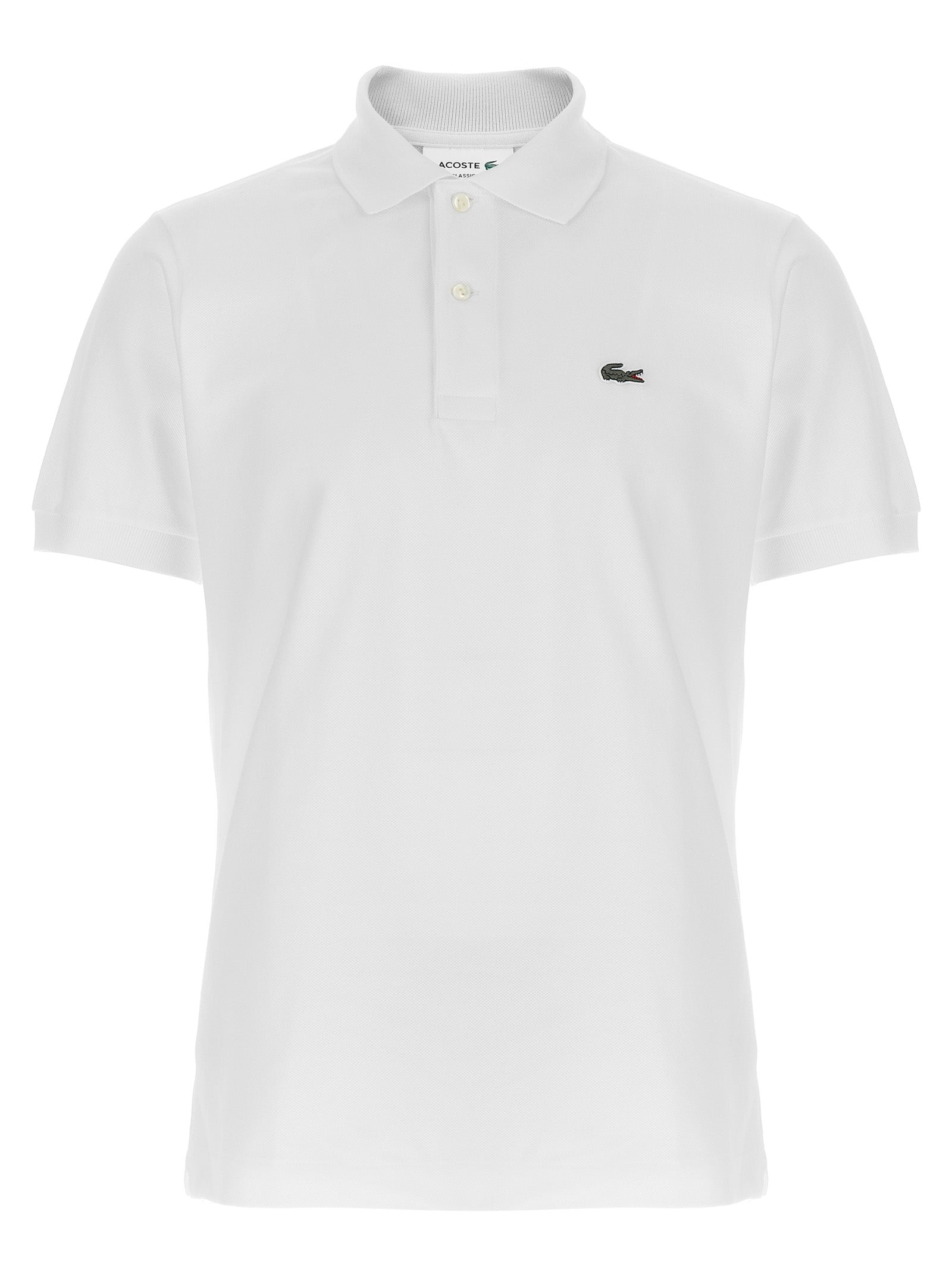 LACOSTE - LACOSTE - Logo patch polo shirt - Men’s Top