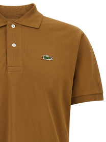 LACOSTE - LACOSTE - Logo patch polo shirt - Men’s Top