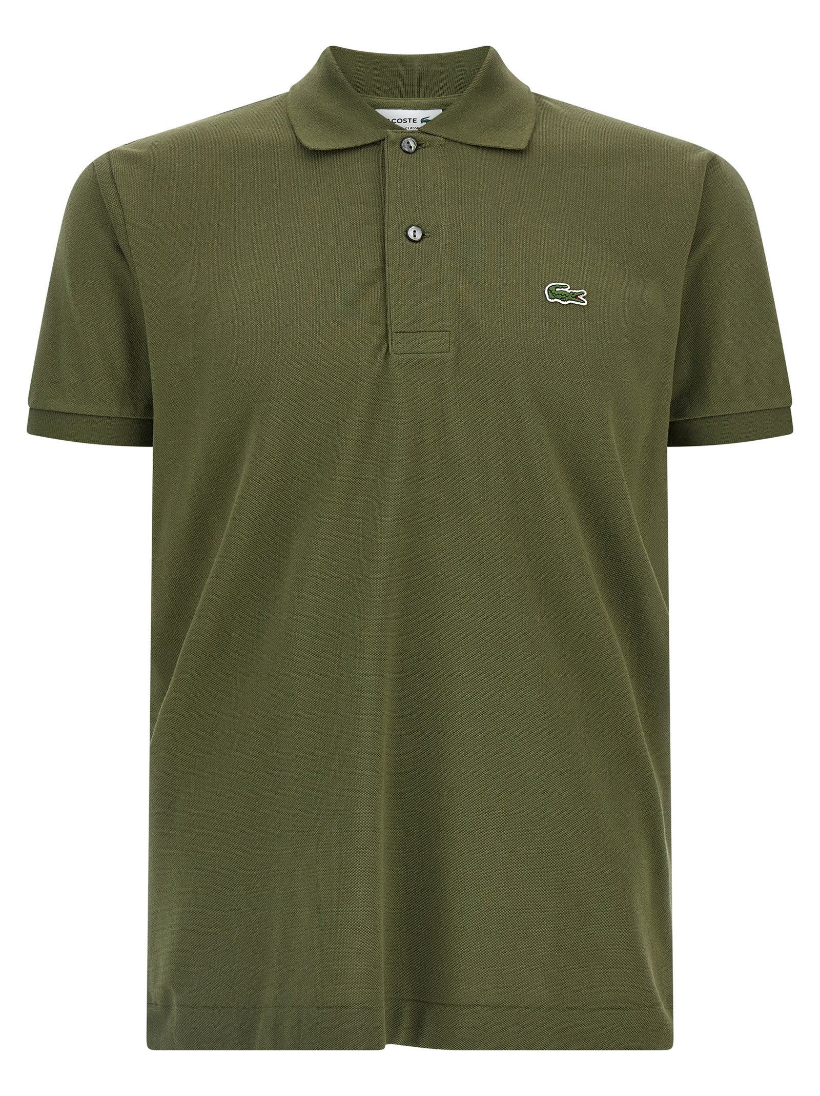 LACOSTE - LACOSTE - Logo patch polo shirt - Men’s Tops