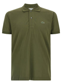 LACOSTE - LACOSTE - Logo patch polo shirt - Men’s Tops