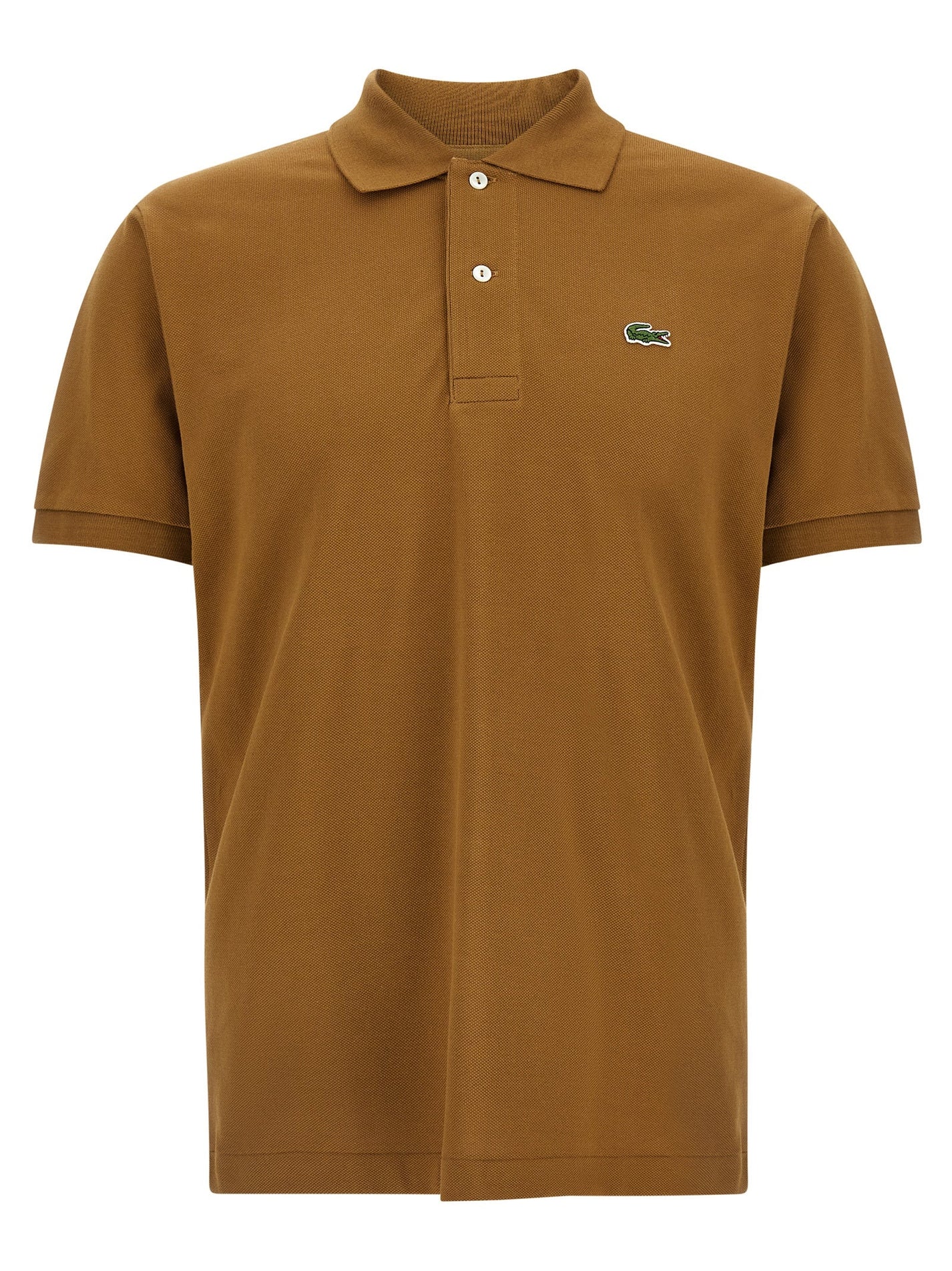 LACOSTE - LACOSTE - Logo patch polo shirt - Men’s Top