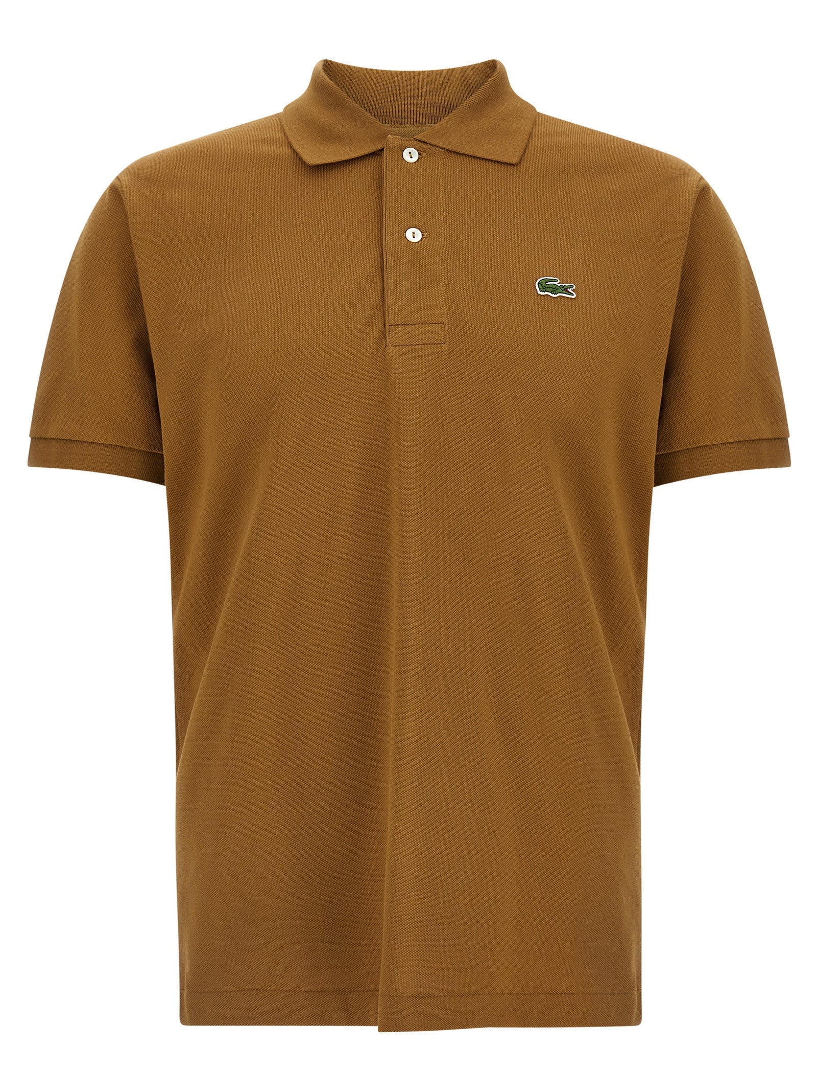 LACOSTE - LACOSTE - Logo patch polo shirt - Men’s Top