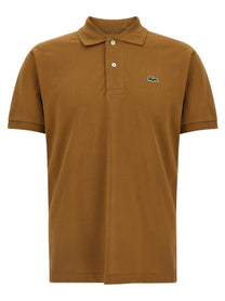 LACOSTE - LACOSTE - Logo patch polo shirt - Men’s Top