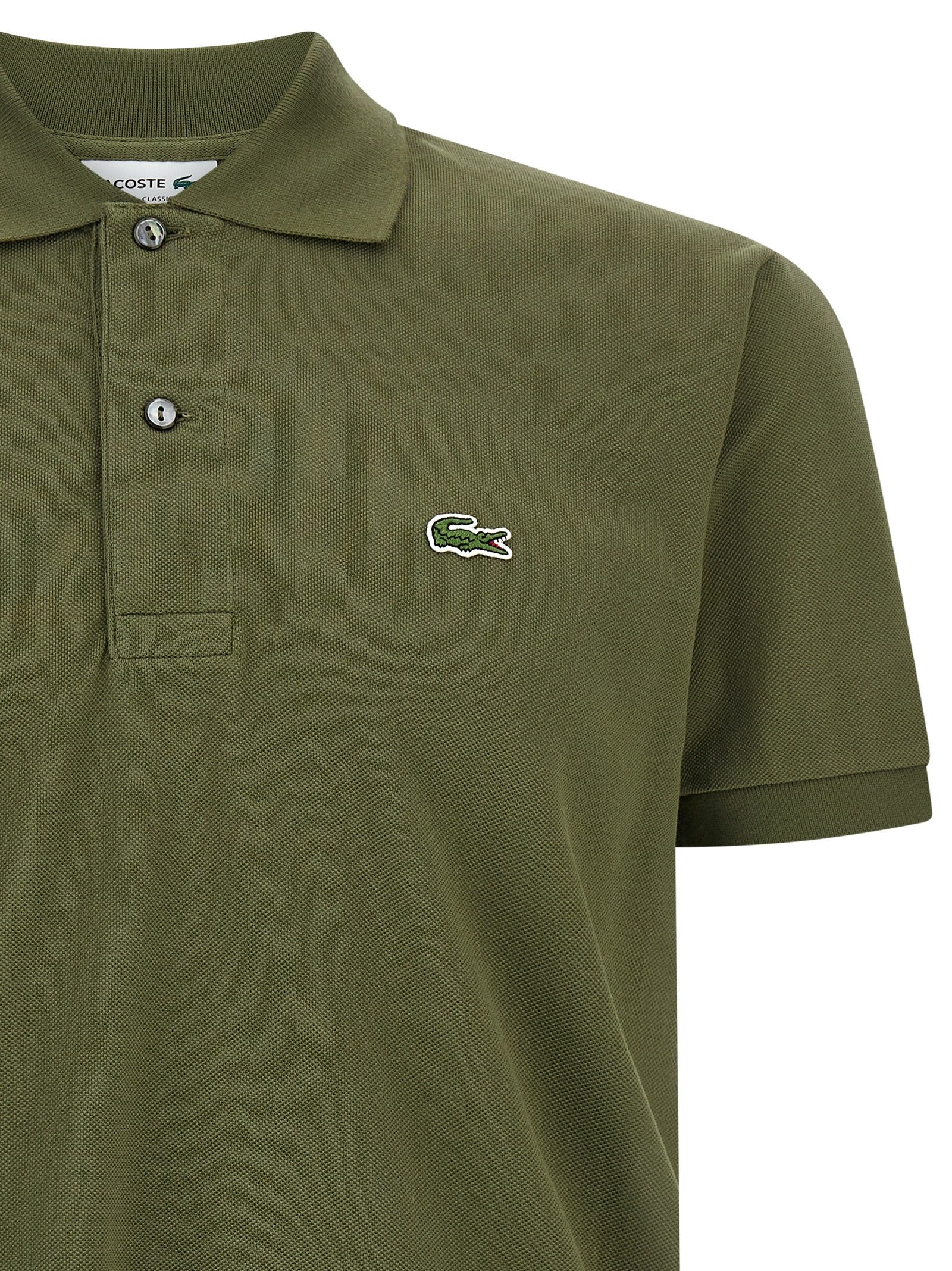 LACOSTE - LACOSTE - Logo patch polo shirt - Men’s Tops