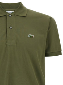 LACOSTE - LACOSTE - Logo patch polo shirt - Men’s Tops