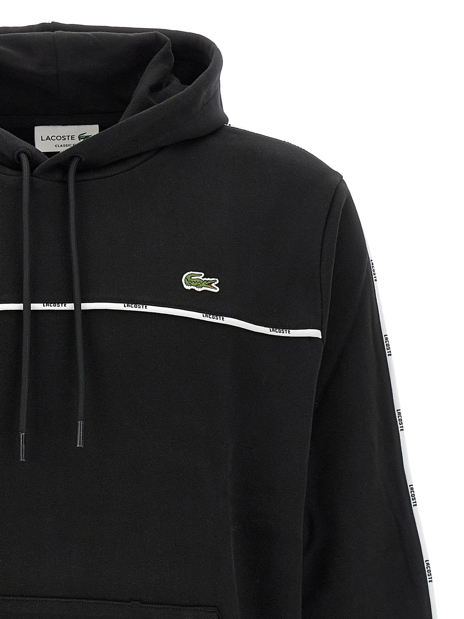 LACOSTE - LACOSTE - ’Lacoste Trim’ hoodie - Men’s Sweatshirts