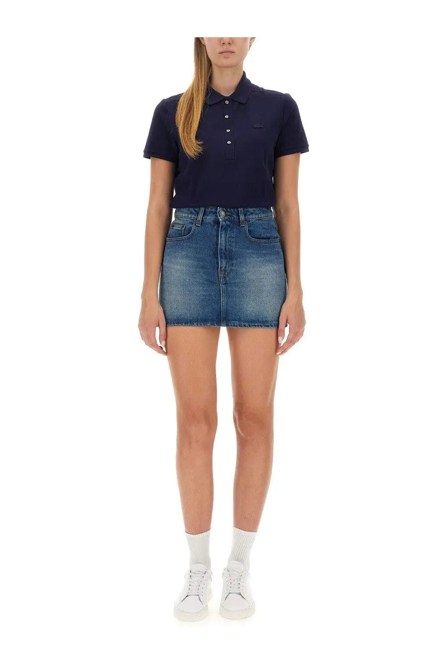 Lacoste Women's Polo Blue, view 2