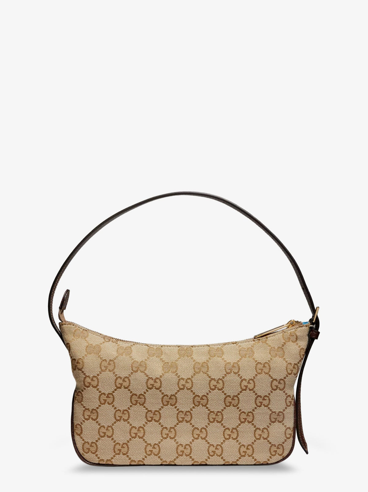 Gucci Women's Lady Lunetta GG Fabric Crossbody Bag Beige
