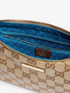 Gucci Women's Lady Lunetta GG Fabric Crossbody Bag Beige