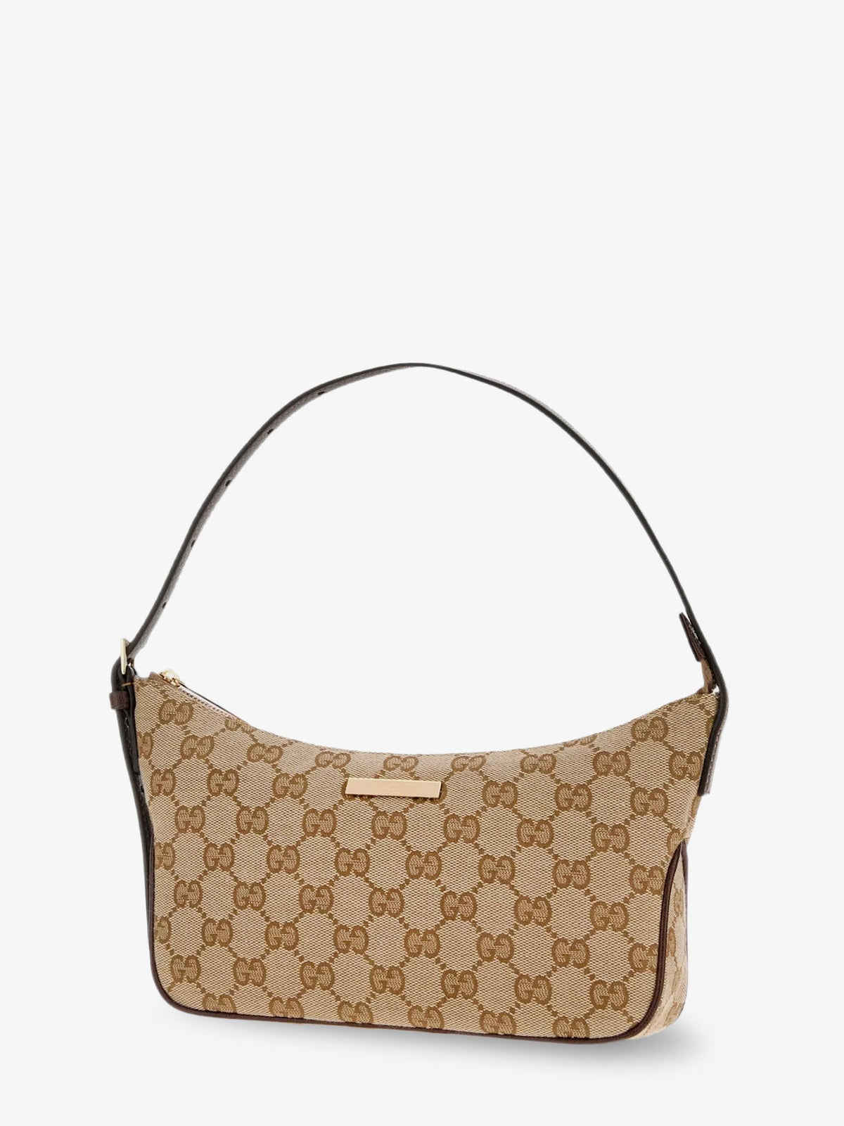 Gucci Women's Lady Lunetta GG Fabric Crossbody Bag Beige