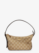 Gucci Women's Lady Lunetta GG Fabric Crossbody Bag Beige